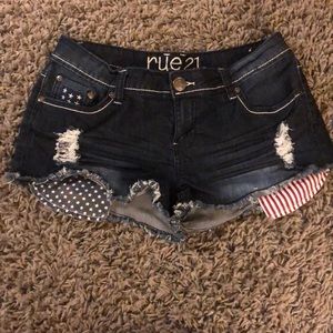 American Flag shorts